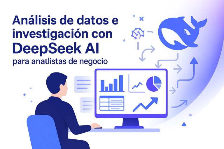 Análisis de datos e investigación con DeepSeek AI para analistas de negocio