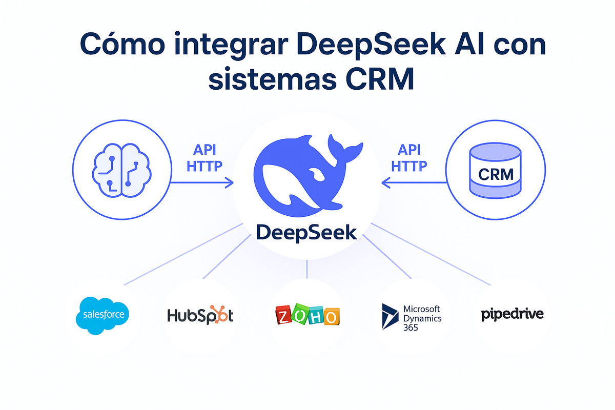 Cómo integrar DeepSeek AI con sistemas CRM