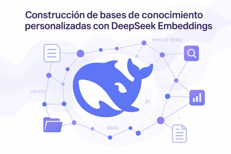 Construcción de bases de conocimiento personalizadas con DeepSeek Embeddings