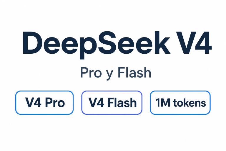 Infografía: DeepSeek V4: la nueva generación de modelos